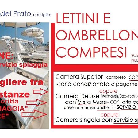 Hotel Villa Del Prato Cucina Romagnola E Possibilita Pacchetto Spiaggia Bellariva Di Rimini エクステリア 写真