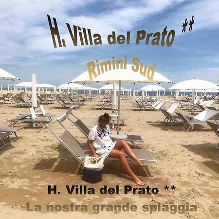 Hotel Villa Del Prato Cucina Romagnola E Possibilita Pacchetto Spiaggia Bellariva Di Rimini エクステリア 写真
